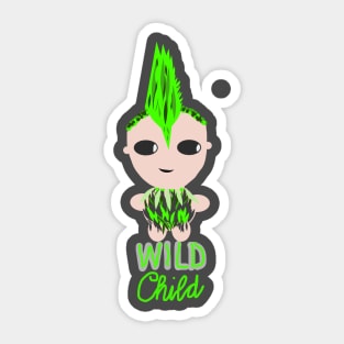 Punk Rock Baby- Wild Child Sticker